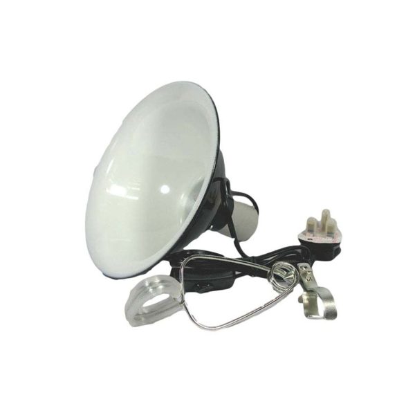 Reptile Clamp Lamp White 150W Bulk Buy x12 Cheap