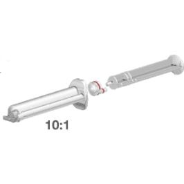 MIXPAC K-System Small Syringe Full Kits (Syrings, Plungers & Pistons together) two-part 1:1 & 10:1 Ratios (2.5ml, 3ml, 5ml, 10ml) (2.5cc, 3cc, 5ccl, 10cc) Online Hot Sale