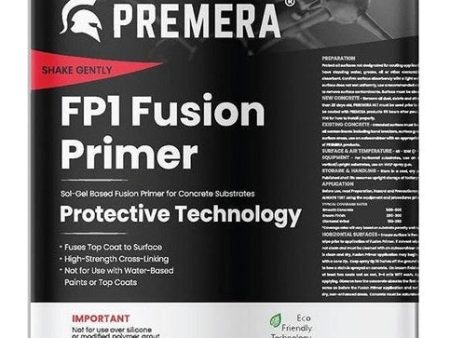 Premera FP1 Fusion Primer for Concrete Surfaces - Eliminate the Sanding Grinding Step in Epoxy Flooring Jobs (FP1 is the prep step for a T2 application) Online now