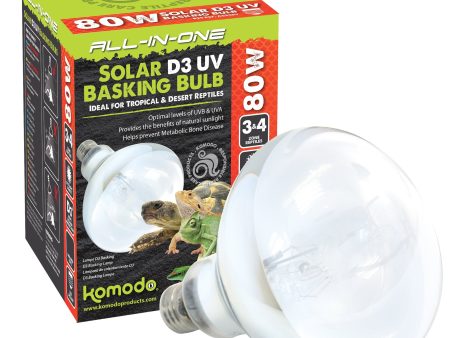 KOMODO Solar D3 UV Basking Bulb Online now