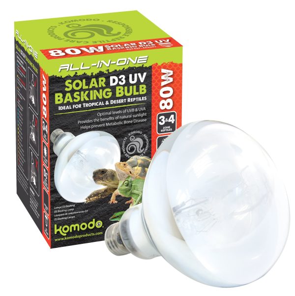 KOMODO Solar D3 UV Basking Bulb Online now