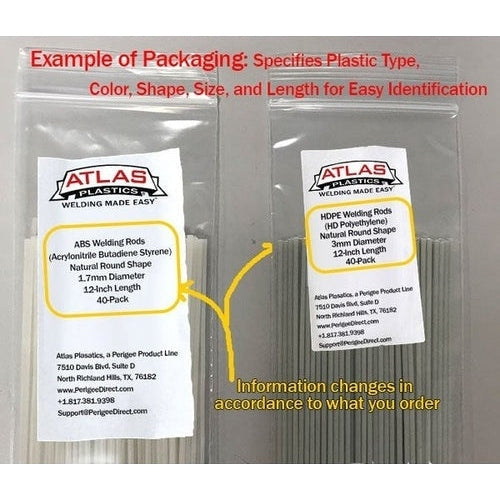 Variety Packs - Plastic Welding Rods & Coils - Natural Colors (PVC HDPE PP ABS) Online Hot Sale