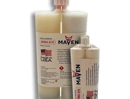 Maven MMA8110 GB - Metals & Galvanized Metals with embededed Glass Microbeads - Gray , 10-Minute Set, Exceptional Strength & Elongation Fashion