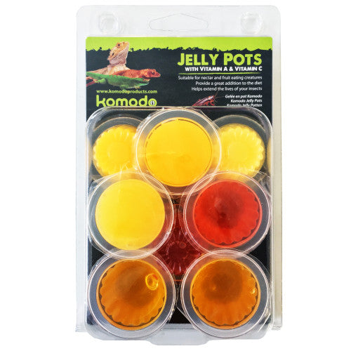 Komodo Jelly Pots Fruit Flavours (8 Pcs) Cheap