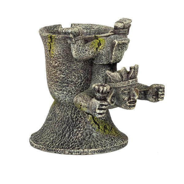 Reptile Head Stand Statue Small Bulk Buy x12 Online Sale