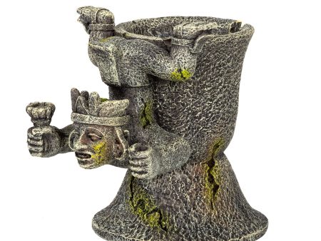 Reptile Head Stand Statue Small Bulk Buy x12 Online Sale