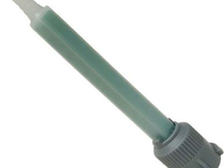 MixPac MBQ 05-16L Gray-Inlet Mixing Nozzle - Green 3.5-Inch 16-Element Square Quad-for 50ml Gray-Cap Cartridge (1:1 & 2:1 ratio) Online now