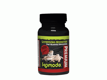 Komodo Livefoods Booster for Bearded Dragons 75g Online now