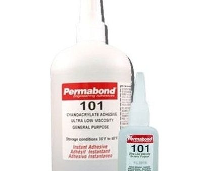 Permabond 101 Instant Adhesive-Thin Wicking, Great for Plastic & Rubber Fashion