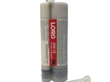 LORD 406 19GB 4-6 Minute  Glass-Bead  formula Temperature Resistant, Non-Sag acrylic adhesive For Cheap