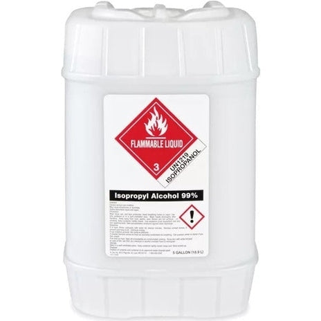 Isopropyl Alcohol IPA 99% Alcohol 5 Gallon & 55 Gallon (QUA01518 QUA01519) Online Sale