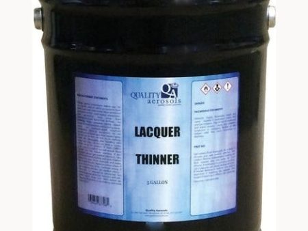 Quality Aerosols Lacquer QUA01477 Thinner - 5 Gal Online Sale