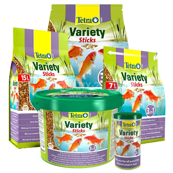 Tetra Pond Variety Sticks Fish Food on Sale