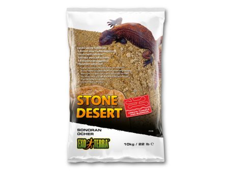 Exo Terra Stone Desert Substrate - Sonoran Ocher - 10 kg For Cheap