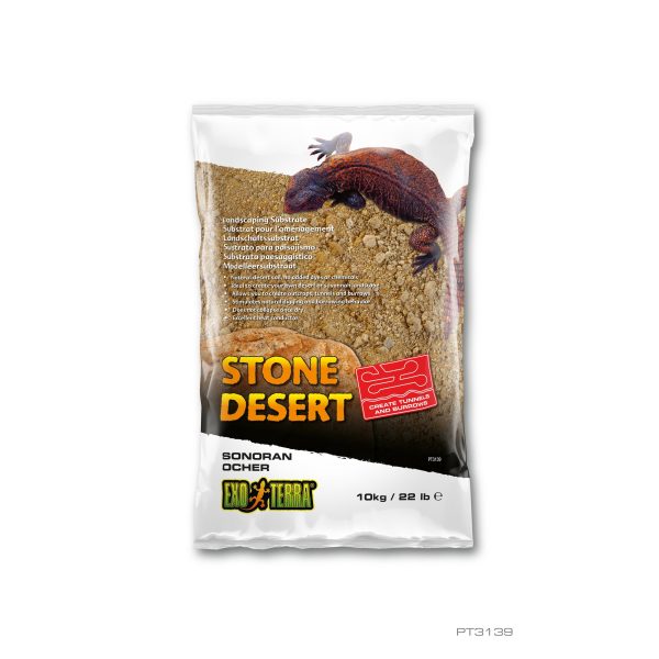 Exo Terra Stone Desert Substrate - Sonoran Ocher - 10 kg For Cheap