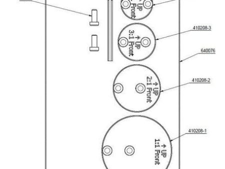 Conversion kit for MixPac MixCoat DPS 1500-01 series dispensers (1:1. 2:1, 3:1, 4:1 Including allen key & screws) Online