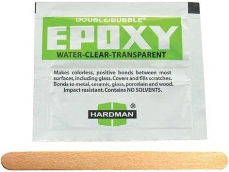 Hardman Double Bubble  Green-Label  Crystal Clear Epoxy 04004 Discount