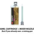 3M ScotchWeld DP420 NS (NonSag) Black 20-Minute Toughened Epoxy Adhesive Sale