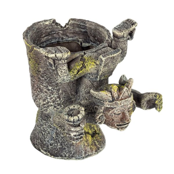 Reptile Head Stand Statue Small Bulk Buy x12 Online Sale