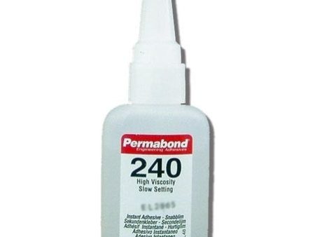 Permabond 240 Instant Adhesive-Slow-Set Gap Filling, Great for Plastic & Rubber For Sale