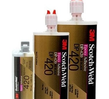 3M ScotchWeld DP420 NS (NonSag) Black 20-Minute Toughened Epoxy Adhesive Sale