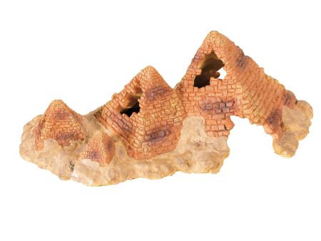 Reptile Pyramid Hide Cave Large - 60cm x 41cm 12cm Bulk Buy x8 Sale