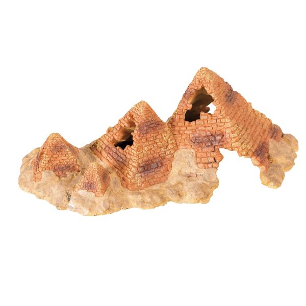 Reptile Pyramid Hide Cave Large - 60cm x 41cm 12cm Bulk Buy x8 Sale