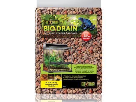 Exo Terra Bio Drain Substrate  Terrarium Draining Substrate 2kg Hot on Sale