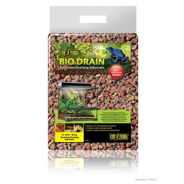 Exo Terra Bio Drain Substrate  Terrarium Draining Substrate 2kg Hot on Sale