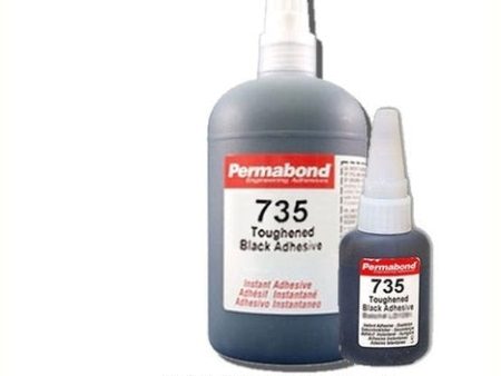 Permabond 735 Instant Adhesive-Black Magic Toughened & Flexible Slow-Set-Gap Filling on Sale