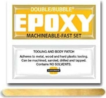 Hardman Double Bubble  Yellow Label  Machineable Epoxy 04002 Hot on Sale