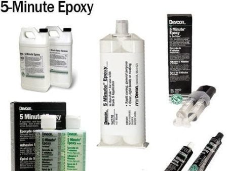 Devcon 5-Minute Epoxy - Fast-Setting General Purpose Adhesive (P N s 14200, 14210, 14250, & 14270) Supply