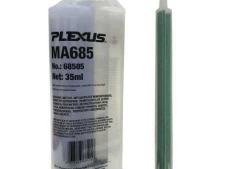 (Discontinued) Plexus MA685 Clear 10-minute MMA Adhesive (35ml - 68505 - Resistant to UV Temp & Chemicals Online now