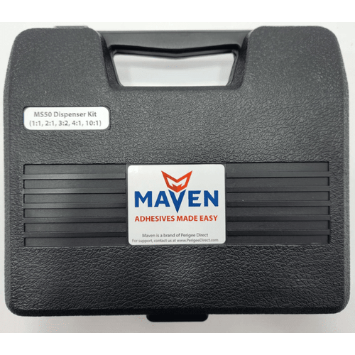 Maven MS50 Dispensing Gun Kit with Case for 50ml Epoxy and Adhesives (All Ratios: 1:1, 2:1, 3:2, 4:1, 10:1 ratios) on Sale