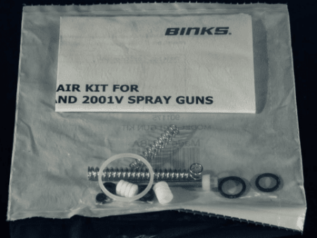 Binks QUA01533 QA Pk Repair Kit 6-229 For 2100 Binks Spray Gun Online Sale