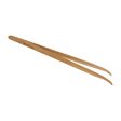 Livefood Stainless Bamboo Tweezers Curve 280mm (11 ) Bulk Buy x12 Sale