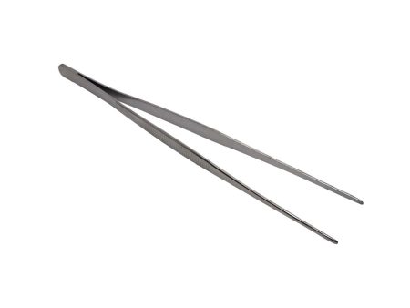 Livefood Stainless Steel Tweezers Straight 200mm (8 ) Bulk Buy x12 Online now