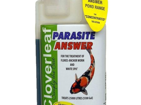 Cloverleaf Parasite Answer - general treatment for use against parasites - 1ltr Online Hot Sale