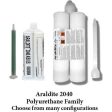 Araldite 2040 Flexible Thick Gray 15-min Polyurethane (PUR) adhesive great for Plastics Cheap