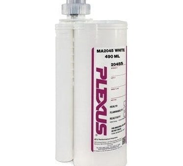 PLEXUS MA2045 - 490ml 10:1 Ratio Cartridge - White Cheap