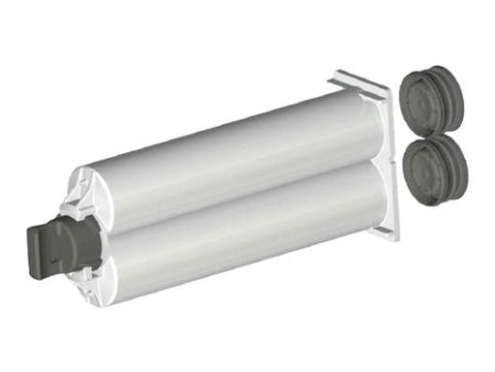 MixPac 50ml Empty 1:1 Ratio B-System (gray-cap) Cartridges with sealing cap & pistons (PP, Nylon and PBT styles) on Sale