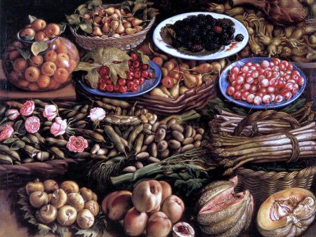 Still-Life by Vincenzo Campi - Hand-Painted Oil Painting on Canvas Online