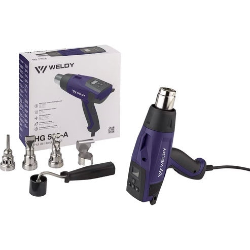 Weldy 123.159 HG 530-A Professional Heat Gun with Precice Digital Temp Control Supply