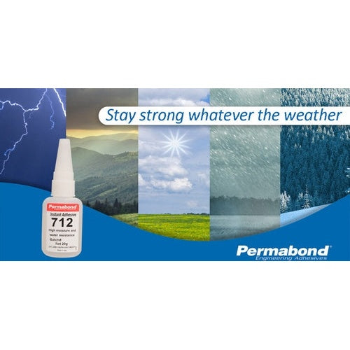 Permabond 712 Instant Adhesive - Underwater, Wet & Hot High-Temp Applciations Sale