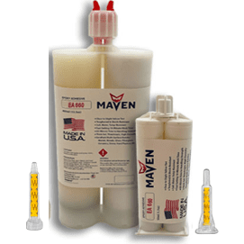 Maven Epoxy EA 660- Fast Set 60-Min Steel Filled-Medium Viscosity-Metallic Gray Epoxy-1:1 ratio For Discount