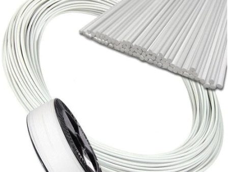 Maven Plastics - PP-CO Natural White (Plastic Welding Rods, Coils, & Reels - (Polypropylene Copolymer) For Discount