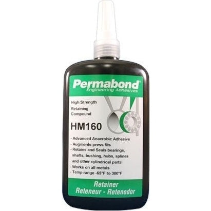 PERMABOND HM160 ANAEROBIC RETAINING COMPOUND ADHESIVE GREEN BOTTLE Online Hot Sale