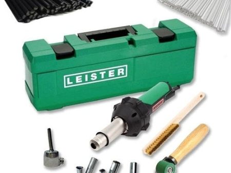 Leister TRIAC ST Plastic Welding Starter Kit - Variable Temp Variable Speed Hot Air Plastic Welding Heat Sale