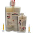 Maven Epoxy EA 6120 - Fast Set 120-Min Steel Filled-Medium Viscosity-Metallic Gray Epoxy-1:1 ratio on Sale