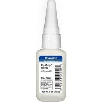 PERMATEX ZipGrip 70350 GPE 30 & 100 Single Component All Purpose Cyanoacrylate Adhesive on Sale